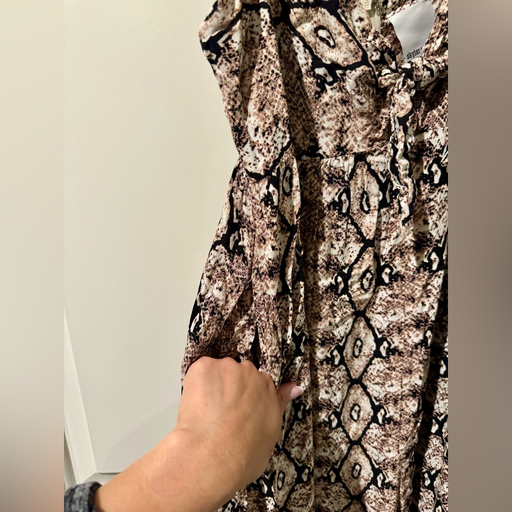 Snake Patterned Jumpsuit - image 4
